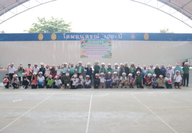 โครงการ 60 ปี ไทยฮอนด้า ขับขี่ปลอดภัย เพื่อสังคมไทยยั่งยืน มอบหมวกนิรภัย